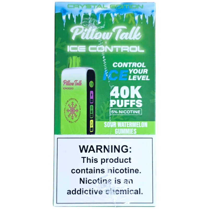 Pillow Talk 40000 5ct Box(TEXAS COMPLIANT) - Sour Watermelon Gummies