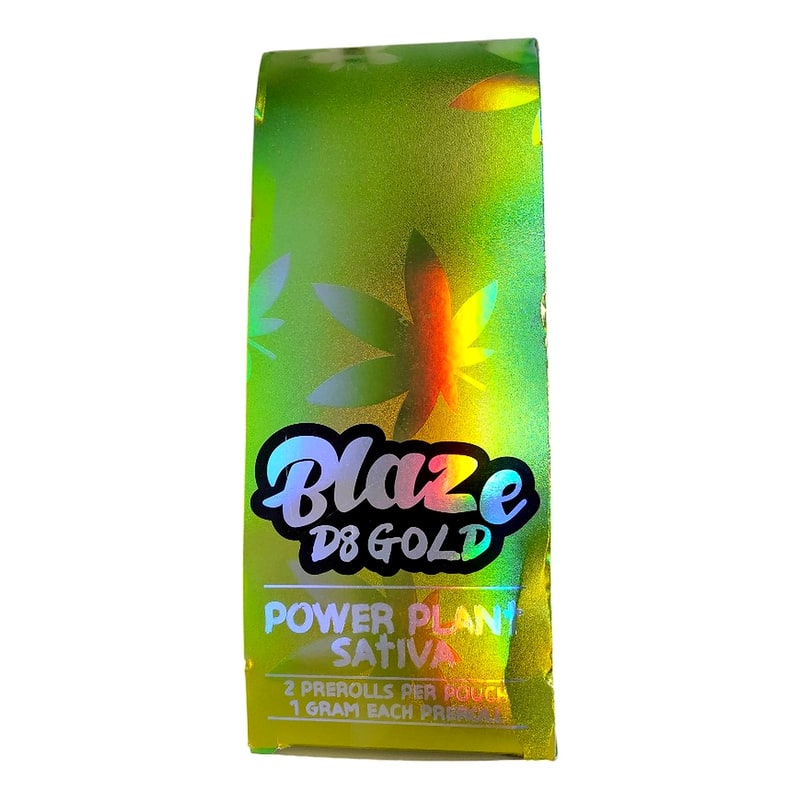 Blaze D8 Gold 2g 2pk 10ct Box