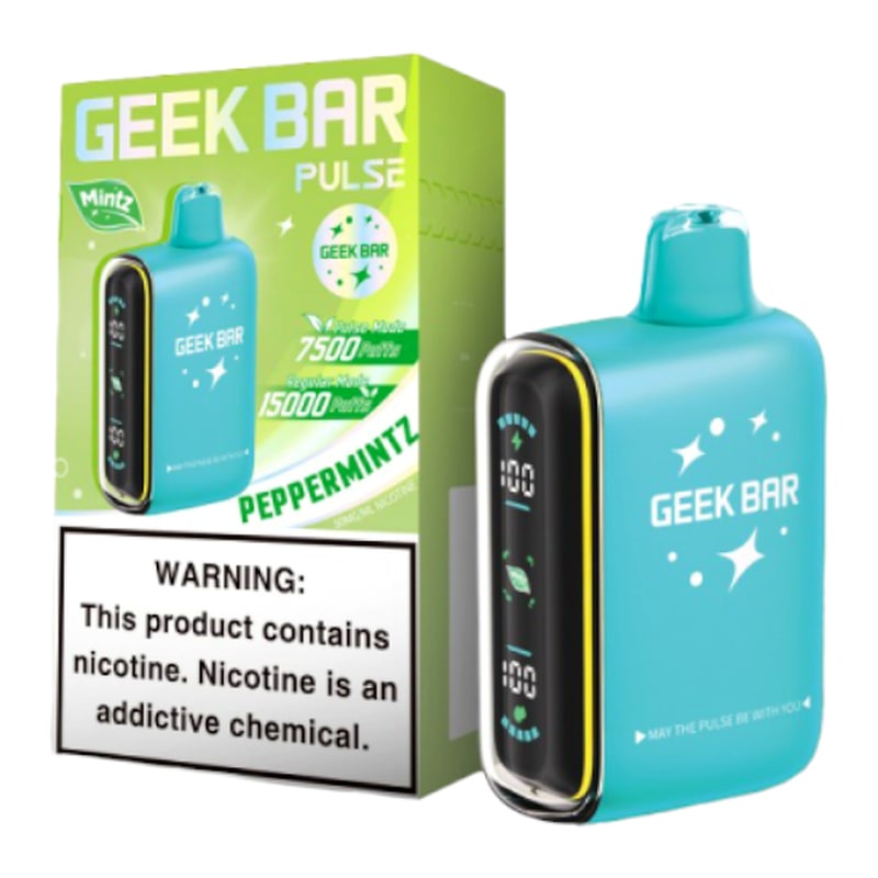 Geek Bar Pulse 15000 5ct Box-PepperMintz