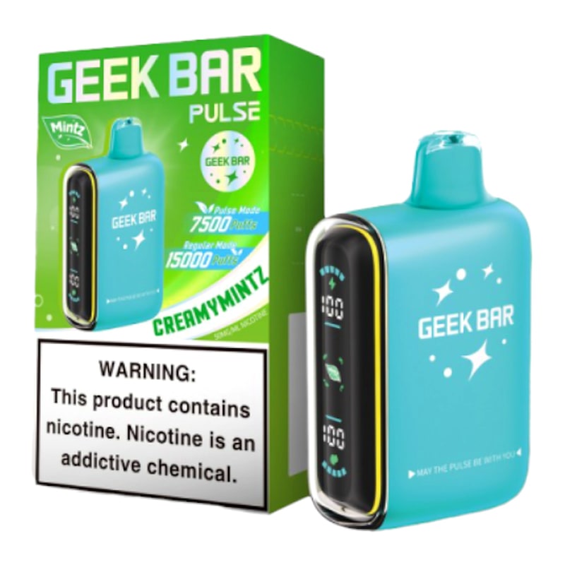 Geek Bar Pulse 15000 5ct Box-CreamyMintz