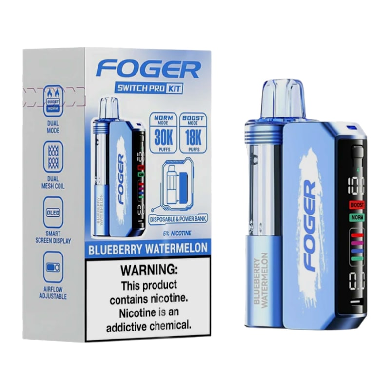 Foger Switch Pro 30K 5ct Box-Blueberry Watermelon