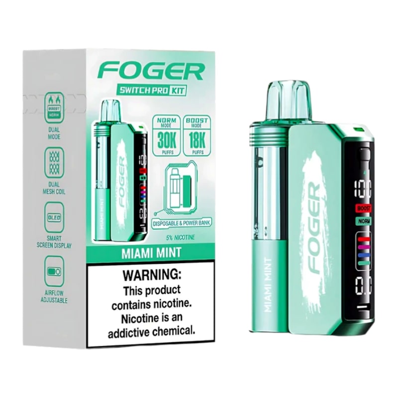 Foger Switch Pro 30K 5ct Box-Miami Mint