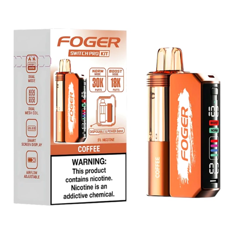 Foger Switch Pro 30K 5ct Box-Coffee