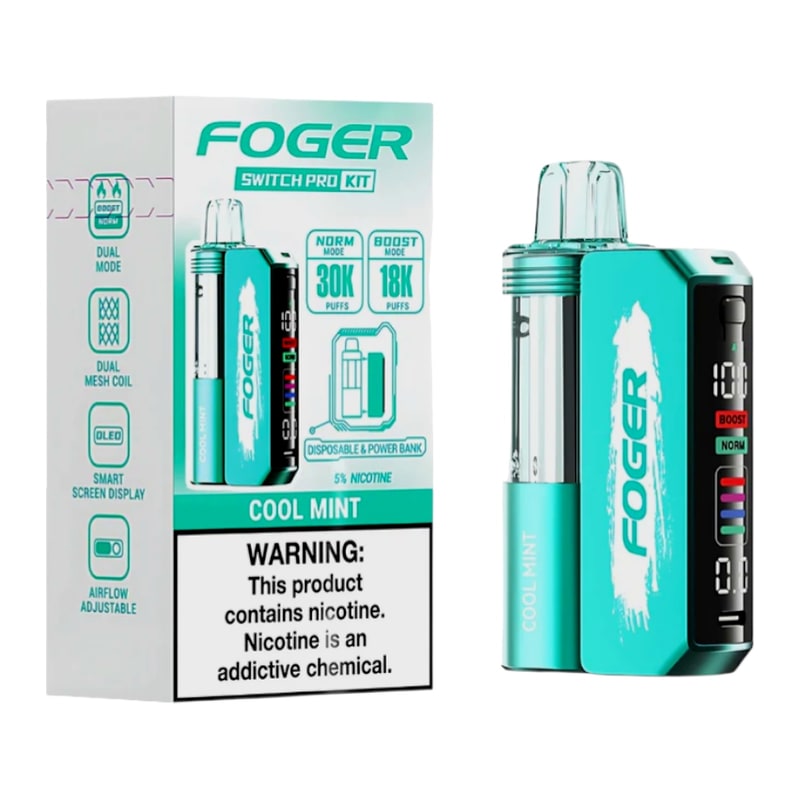 Foger Switch Pro 30K 5ct Box-Cool Mint