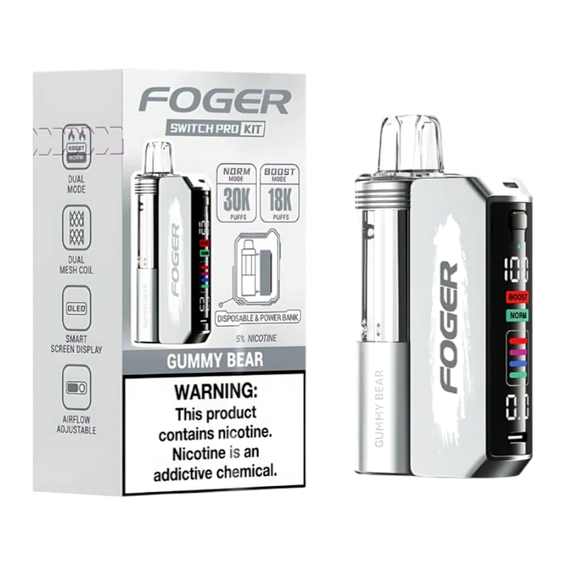 Foger Switch Pro 30K 5ct Box-Gummy Bear