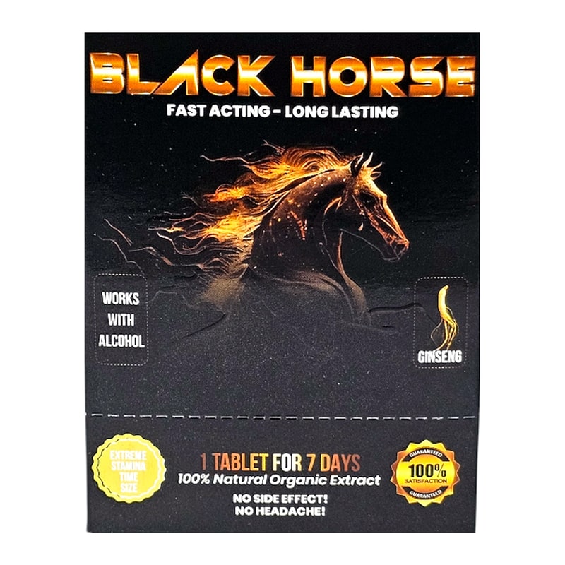 Black Horse 24ct Box