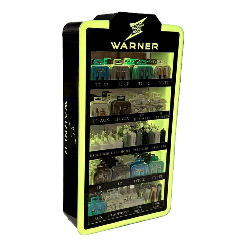 Loaded Slotted display 006 with LED Full 140ct