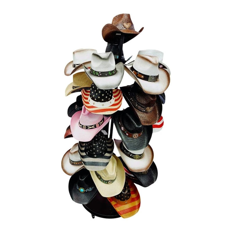 Display Cowboy Hats Metal