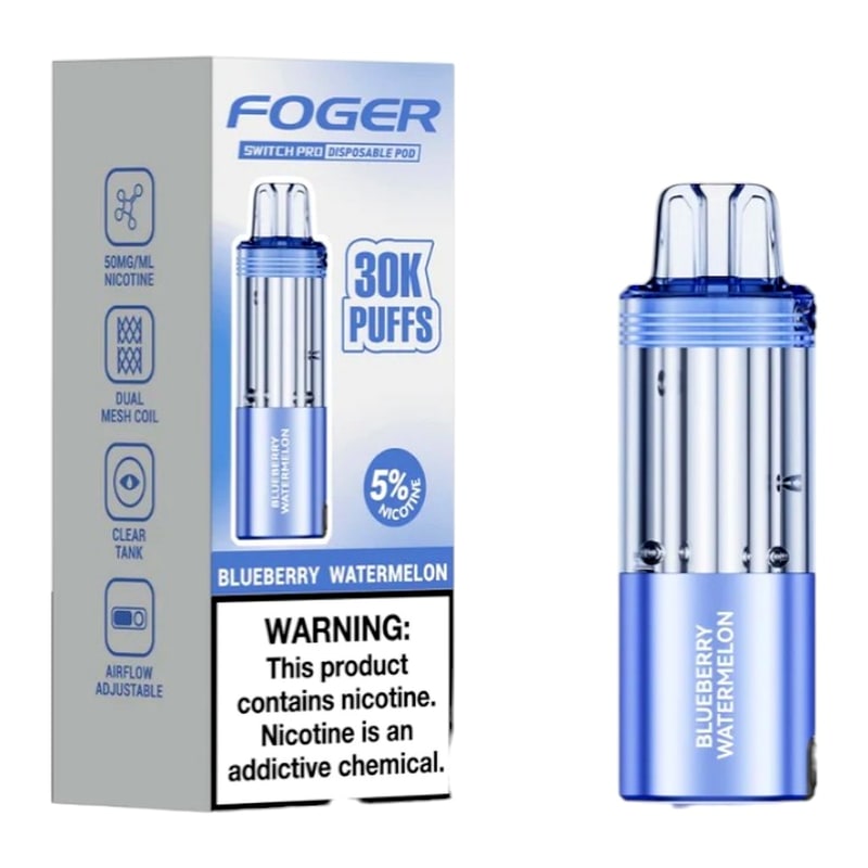 Foger Switch Pro POD 30K 5ct Box - Blueberry Watermelon