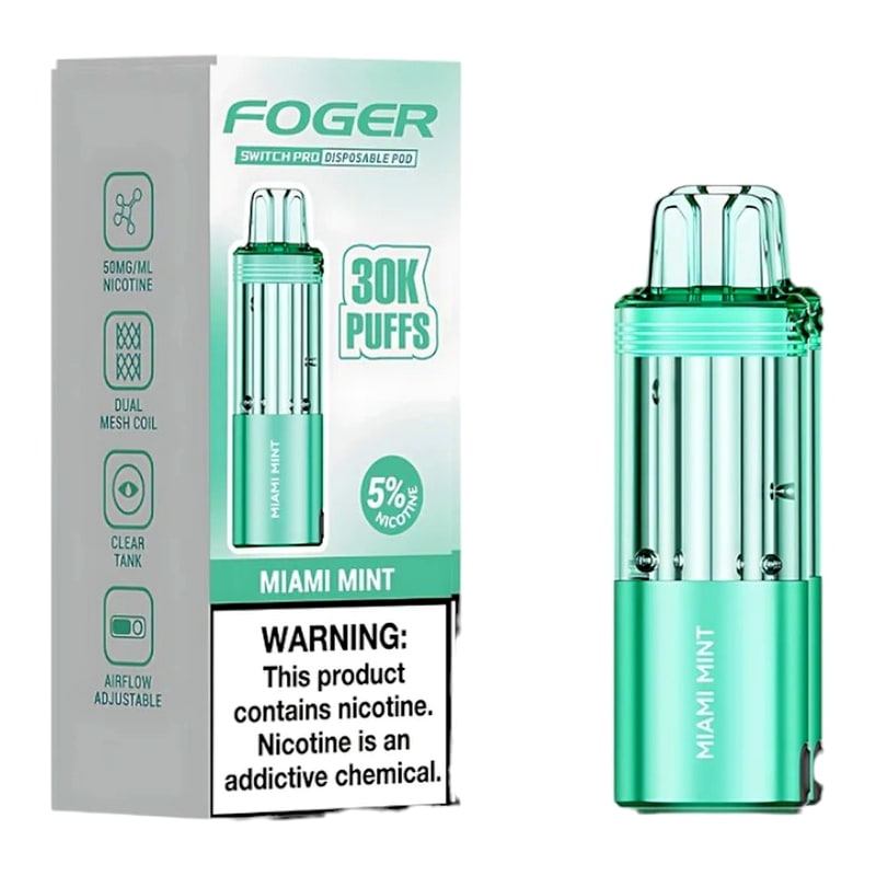 Foger Switch Pro POD 30K 5ct Box - Miami Mint