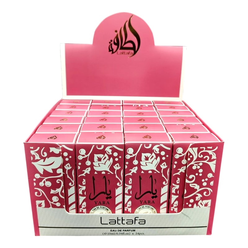 Yara Perfume Red 10ml 24ct Box