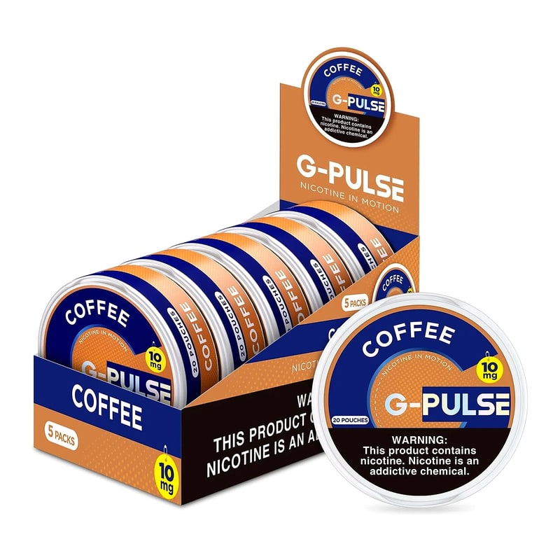 G-Pulse Nicotine Pouches 10mg 5ct-Coffee