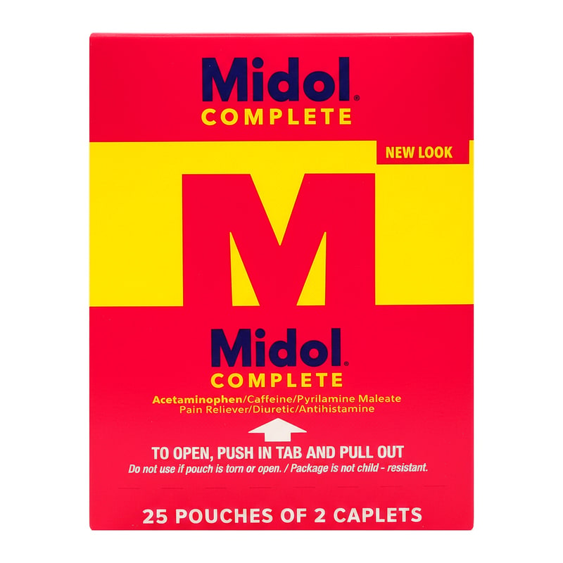 Midol Complete 25ct 2pk 8455