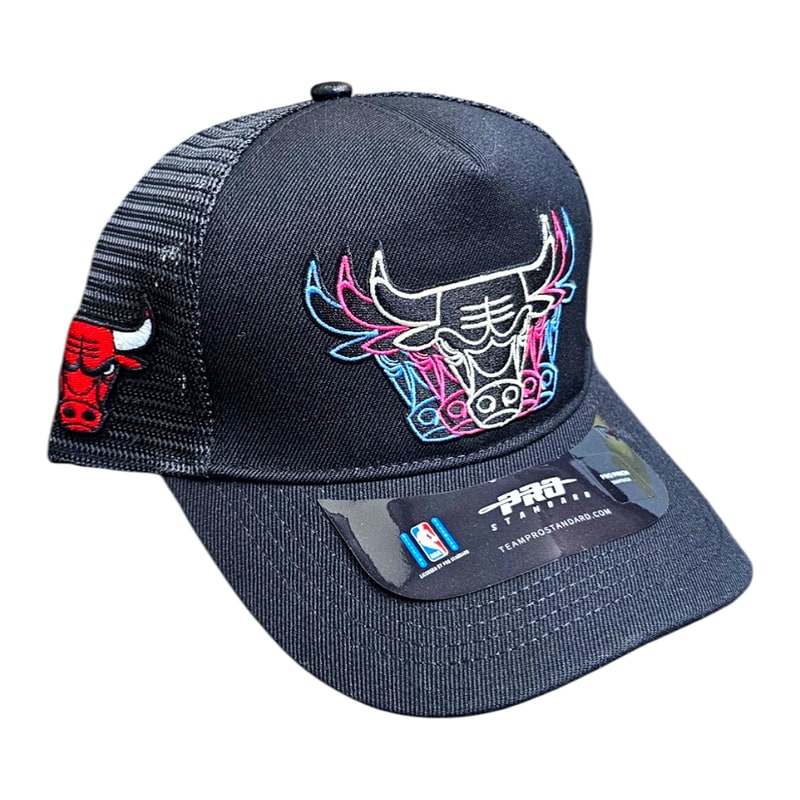 Licensed Sports Caps-BCB7516058-BLK-Bulls