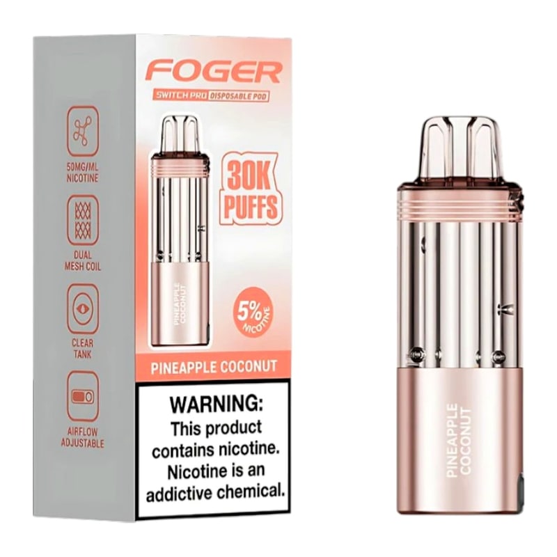 Foger Switch Pro POD 30K 5ct Box - Pineapple Coconut