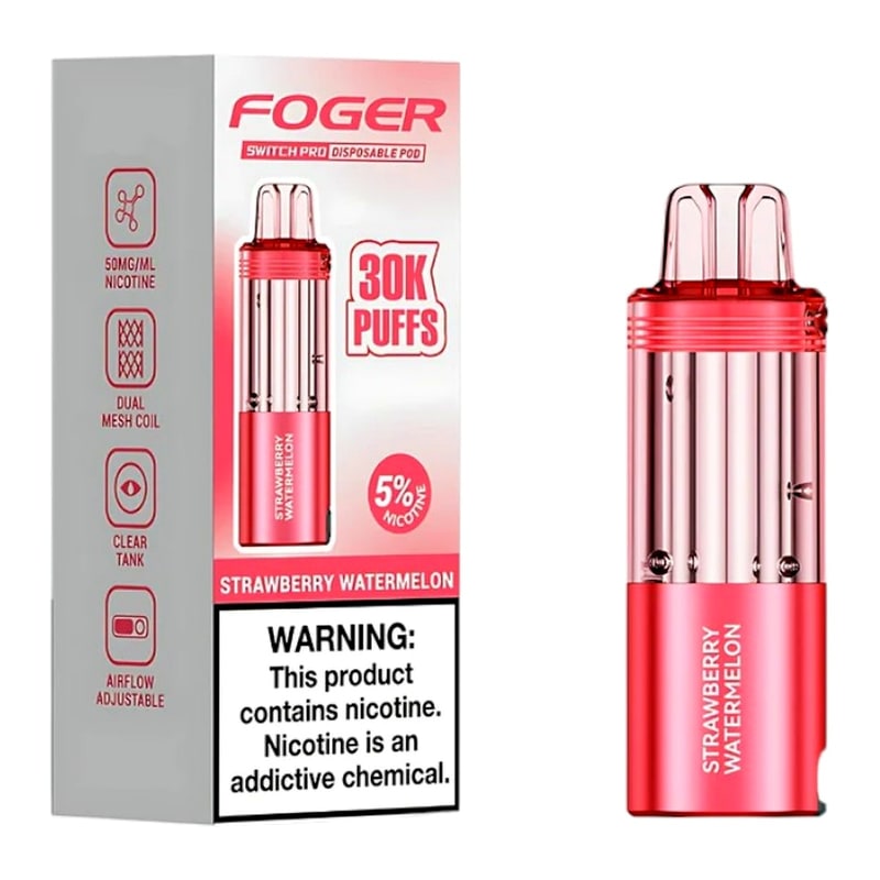 Foger Switch Pro POD 30K 5ct Box - Strawberry Watermelon