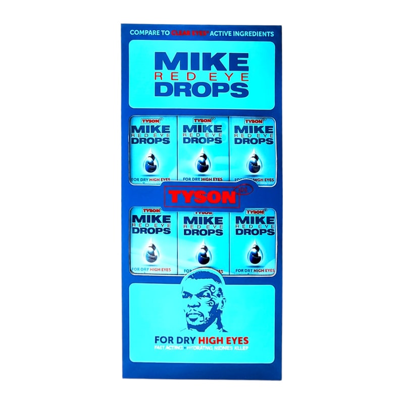 Tyson 2.0 Mike Red Eye Drop 15ml 30ct Box