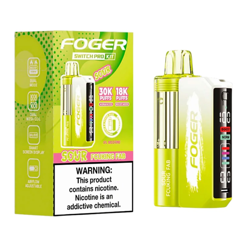 Foger Switch Pro 30K 5ct Box-Sour Fcuking Fab