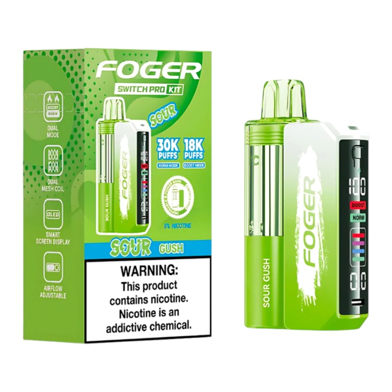 Foger Switch Pro 30K 5ct Box-Sour Gush