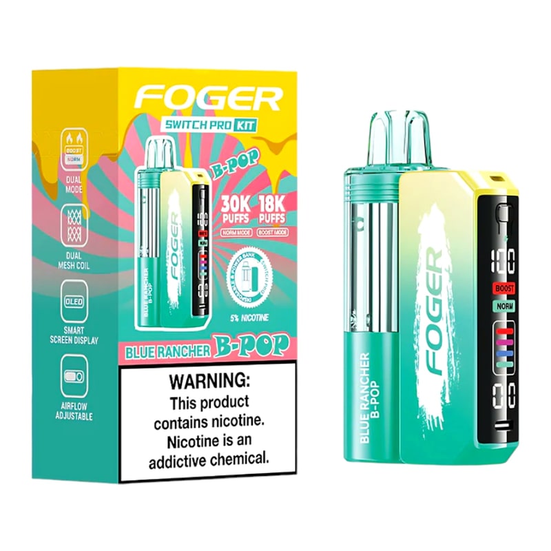 Foger Switch Pro 30K 5ct Box-Blue Rancher B-pop