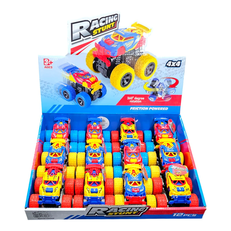 Racing Stunt Pull Back Car 12ct Box