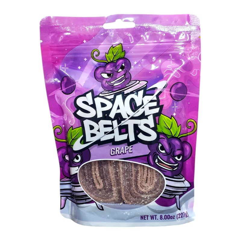 Space Sour Candy 8oz -Grape