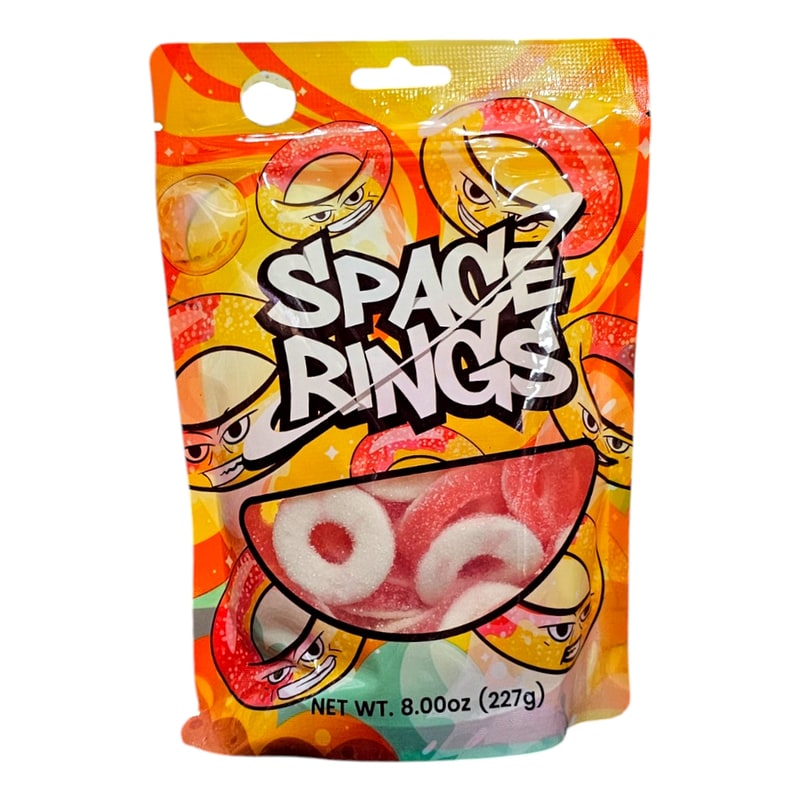 Space Sour Candy 8oz -Peach
