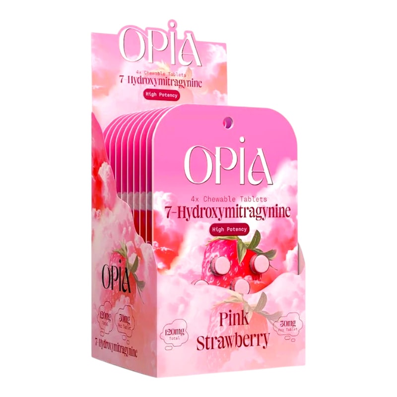Opia 30mg 4pk 10ct Box - Pink Strawberry