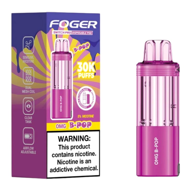 Foger Switch Pro POD 30K 5ct Box - OMG B - Pop