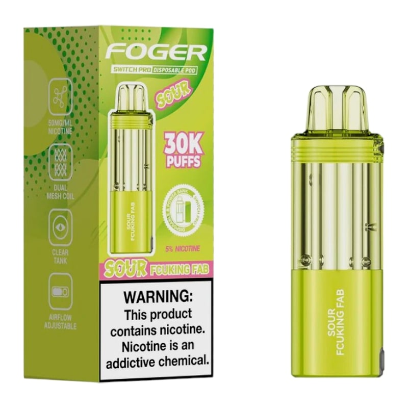 Foger Switch Pro POD 30K 5ct Box - Sour Fucking Fab