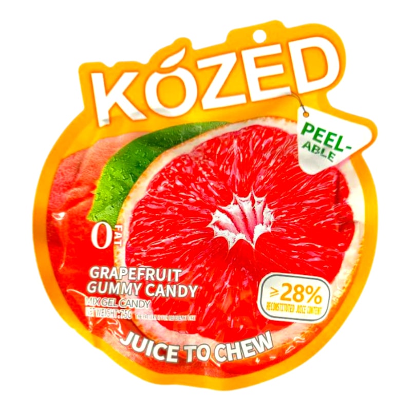 Kozed Peelable 3D Mix Gel Gummy Candy 75G