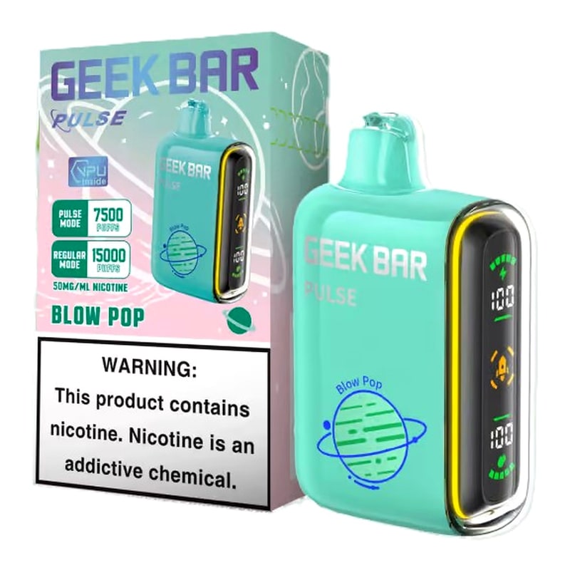 Geek Bar Pulse 15000 5ct Box-Blow Pop
