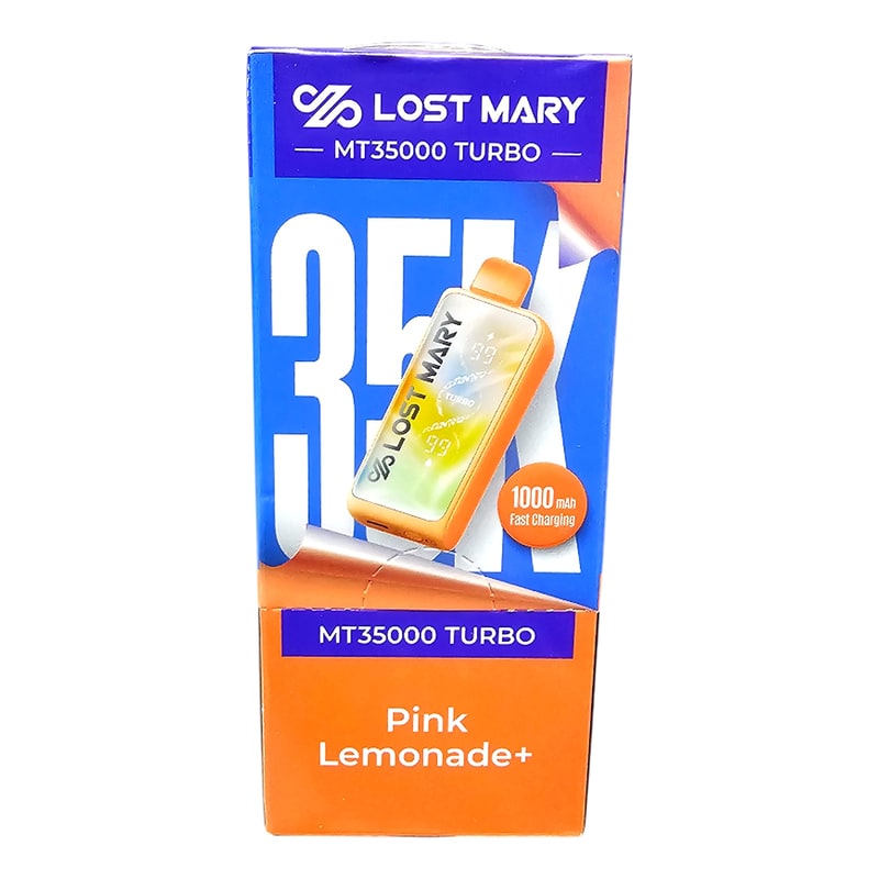 Lost Mary MT35000 Turbo 5ct Box - Pink Lemonade