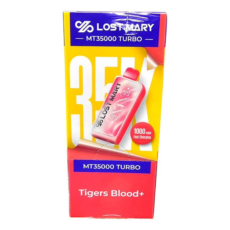 Lost Mary MT35000 Turbo 5ct Box - Tigers Blood