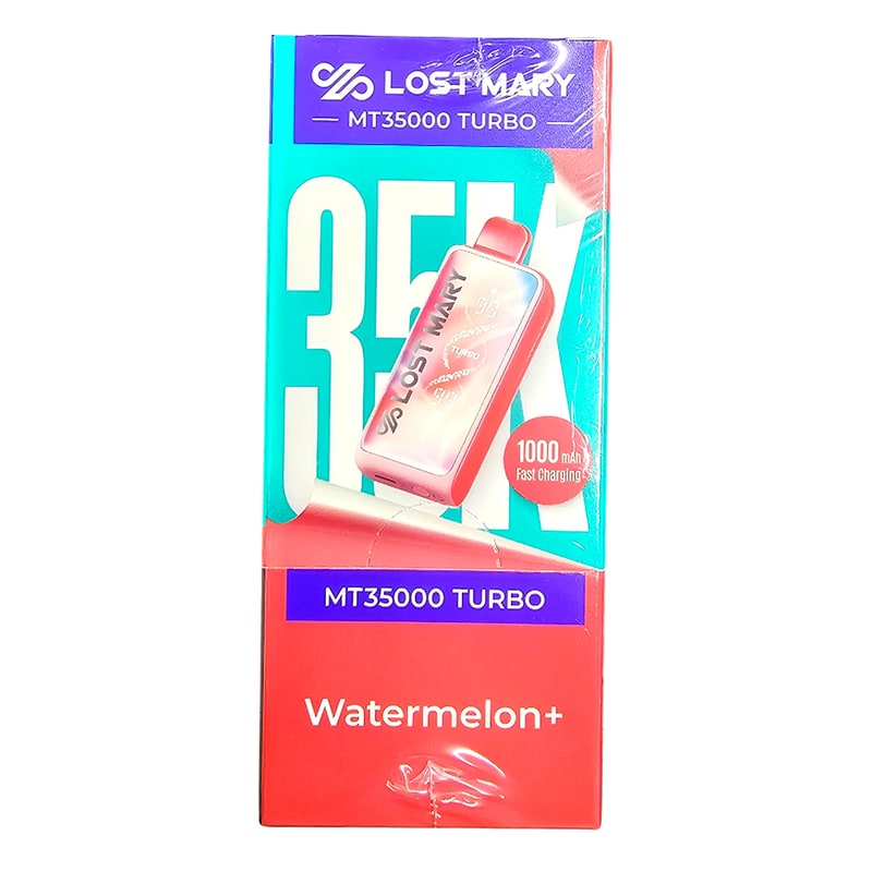 Lost Mary MT35000 Turbo 5ct Box - Watermelon