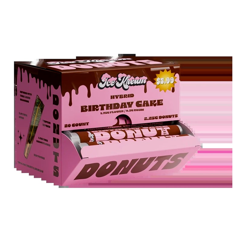 Ice-Cream Donuts THC-A Hash Hole -2.25g-20ct
