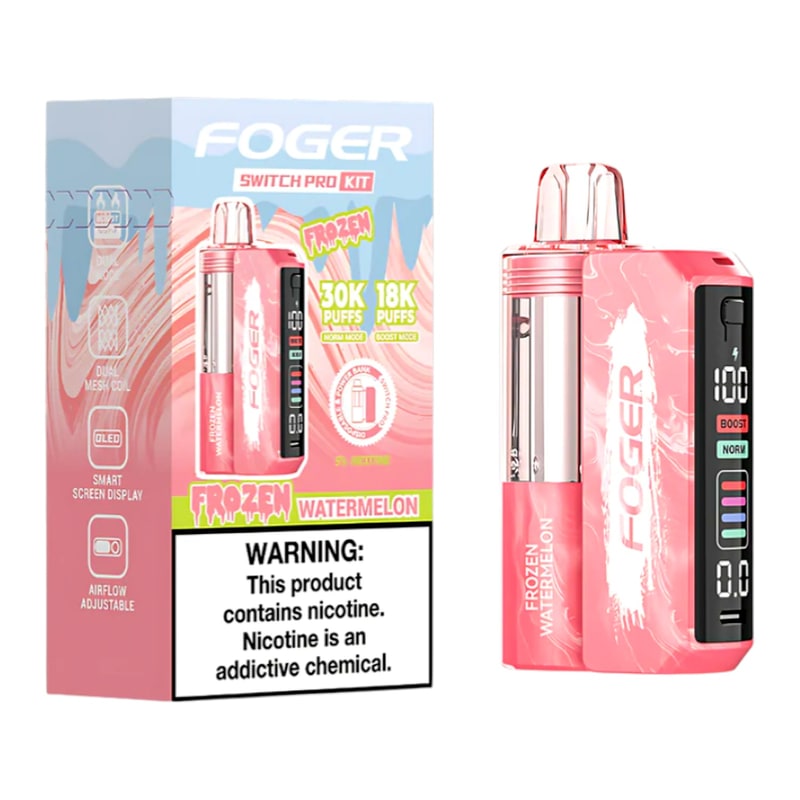 Foger Switch Pro 30K 5ct Box-Frozen Watermelon