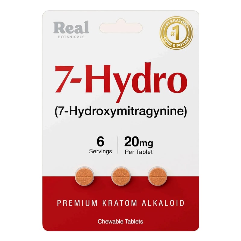 Real Botanicals 7 - Hybro 20mg 3pk Tablets - 20ctbox