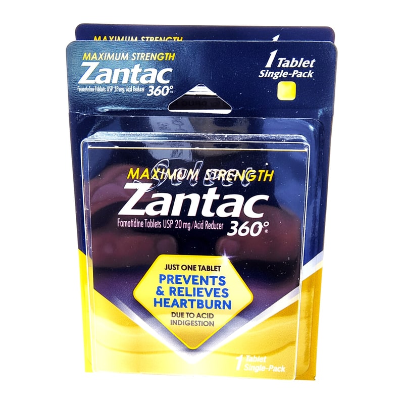 Zantac 360 Blister Pack 12ct box