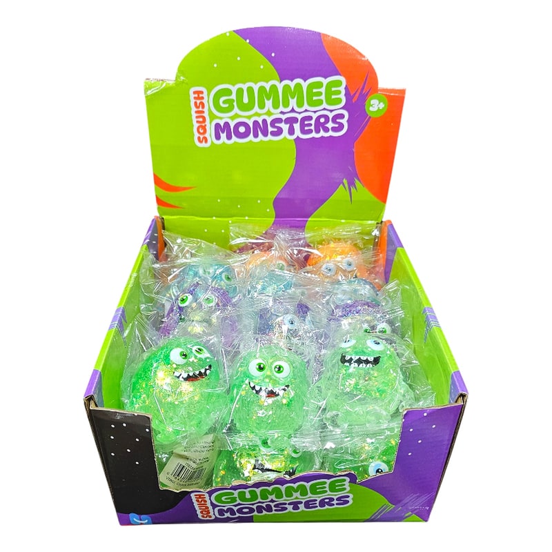 Gummee Squish Monsters- 24ct Box