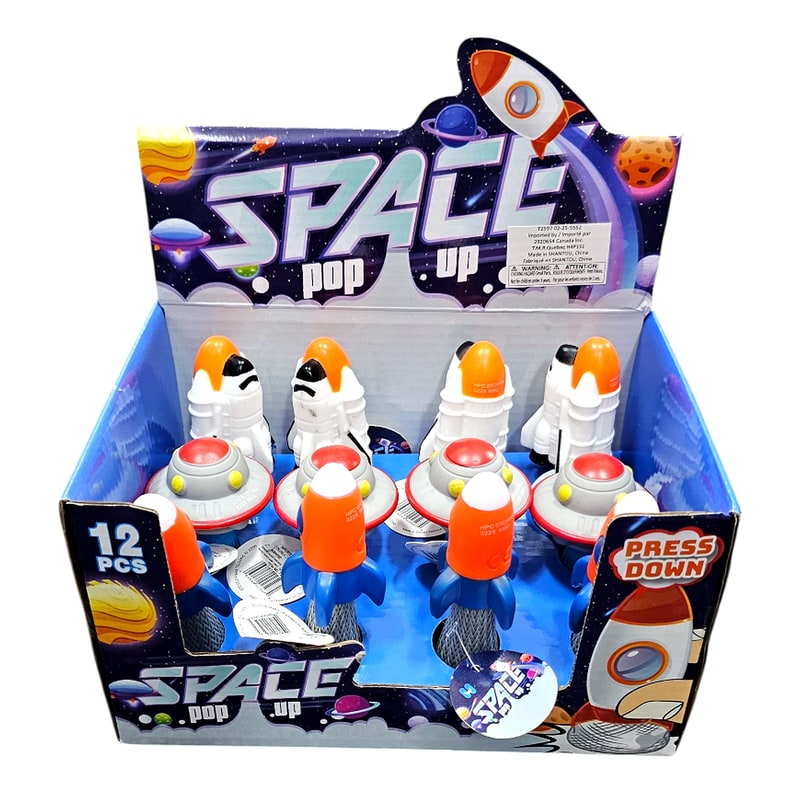 Space Pop-Up With Light -12ct