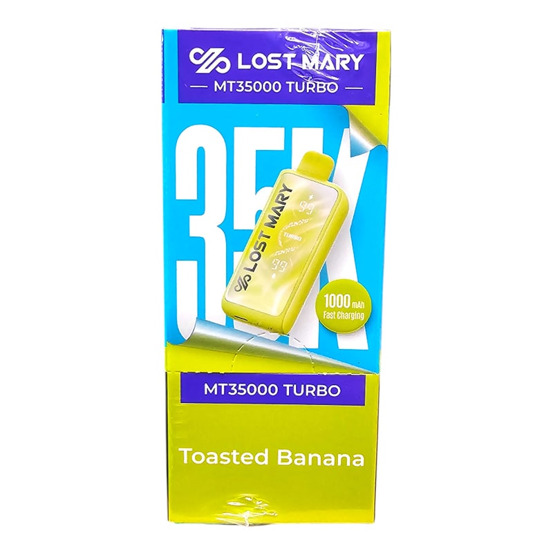 Lost Mary MT35000 Turbo 5ct Box - Toasted Banana