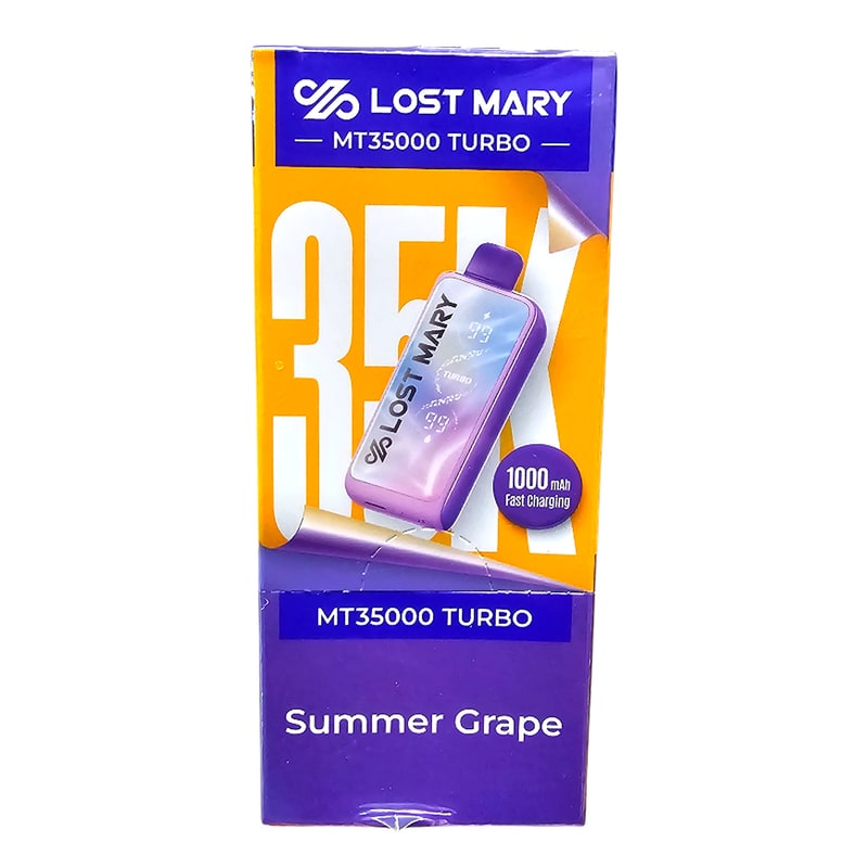 Lost Mary MT35000 Turbo 5ct Box - Summer Grape