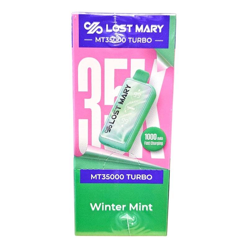 Lost Mary MT35000 Turbo 5ct Box - Winter Mint
