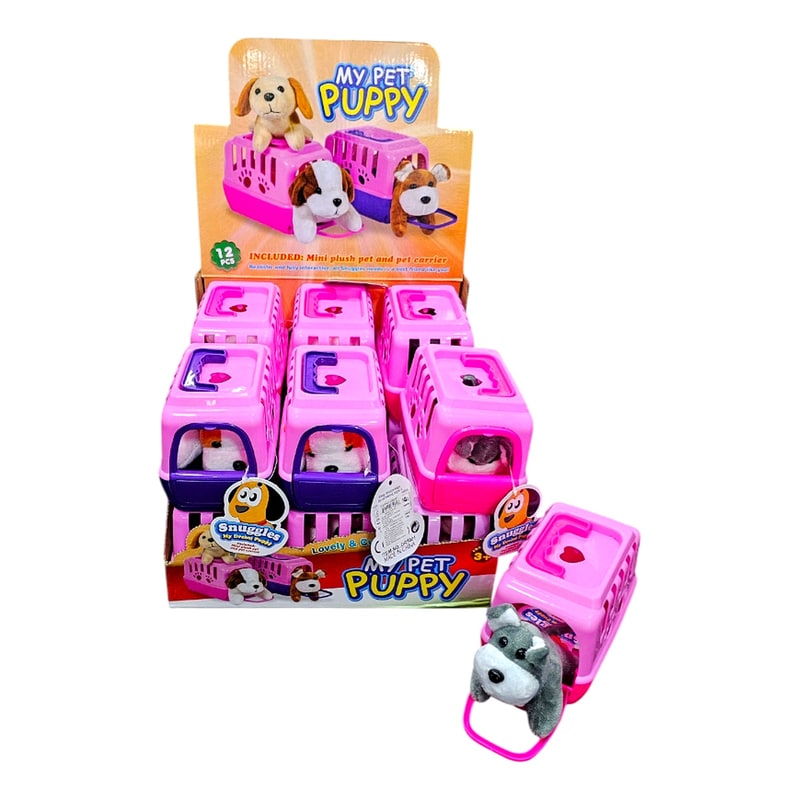 Mini Dog Cage Toy (DR5001) -12ct