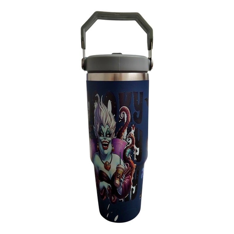 30oz Bottle With Top Handle Printed Cartoon -BTL009