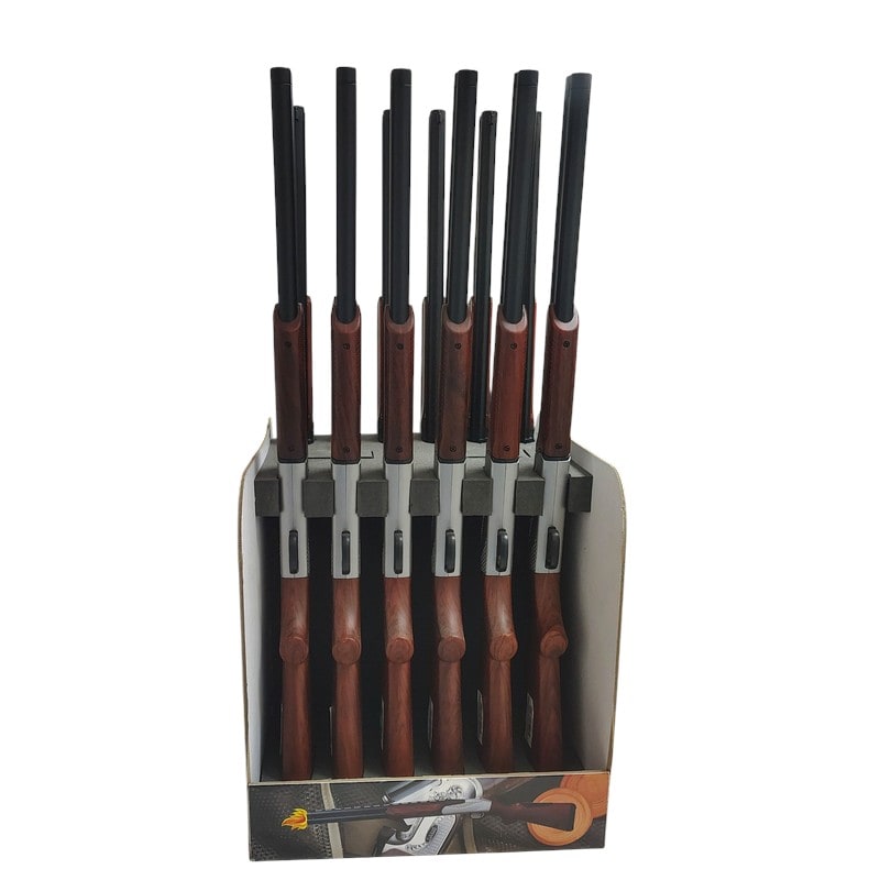 Techno - 15''Double Barrel Gun BBQ Lighter 91751 - 12ct