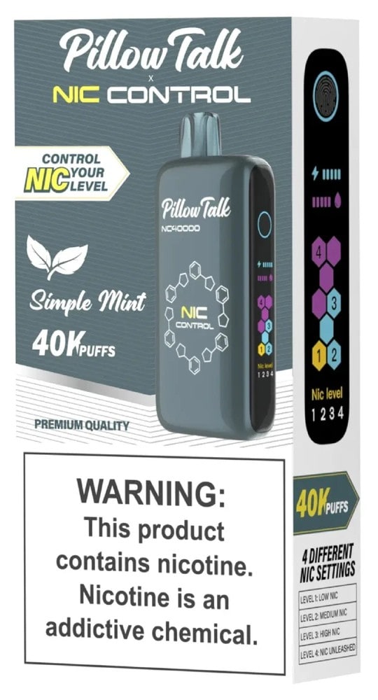 Pillow Talk 40000 5ct Box(TEXAS COMPLIANT) - Simple Mint