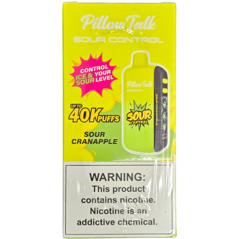 Pillow Talk 40000 5ct Box(TEXAS COMPLIANT) - Sour Cranapple