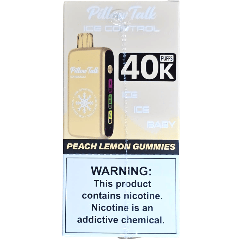 Pillow Talk Ice Control 40000 5ct Box(TEXAS COMPLIANT) - Peach Lemonade